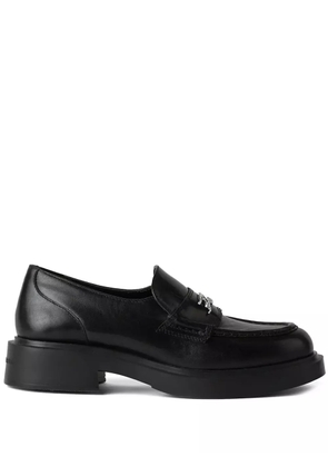 Karl Lagerfeld Macie Signia rhinestone-embellished loafers - Black