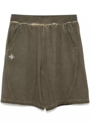 FIVE CM logo-studs shorts - Neutrals