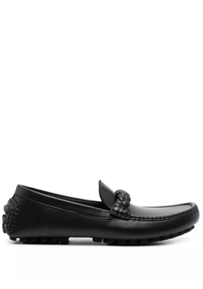 Gianvito Rossi Monza leather loafers - Black