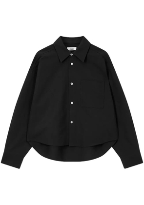 TOMBOY one-pocket shirt - Black