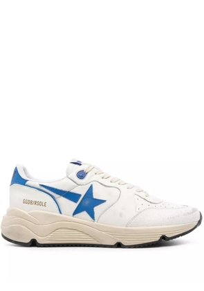 Golden Goose Running leather sneakers - White