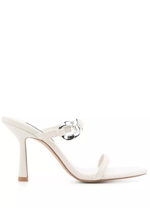 Senso Kiana 100mm leather sandals - Neutrals