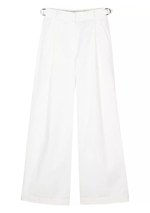 Emporio Armani high-waist palazzo pants - White