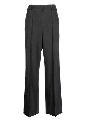 Goen.J twill straight-leg trousers - Grey