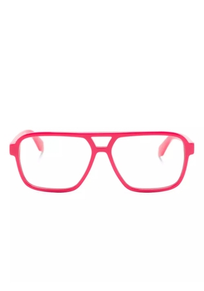 Off-White Eyewear Style 28 pilot glasses - Pink
