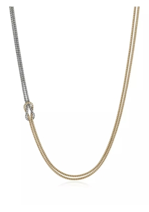 John Hardy 14kt gold Love Knot necklace