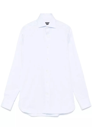 Zegna striped shirt - Blue