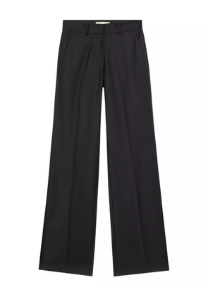 Blumarine twill trousers - Black