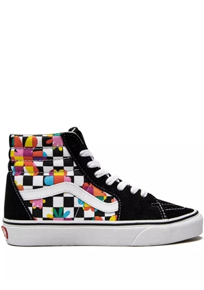 Vans Sk8-Hi 'Floral Checkerboard' sneakers - Black