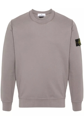 Stone Island Compass cotton sweatshirt - Grey