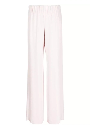 Emporio Armani gathered wide-leg trousers - Pink