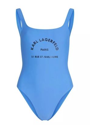 Karl Lagerfeld Rue St-Guillaume swimsuit - Blue