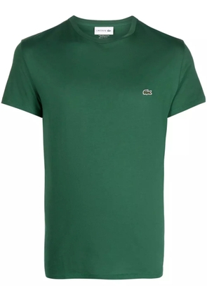 Lacoste logo-patch cotton T-shirt - Green