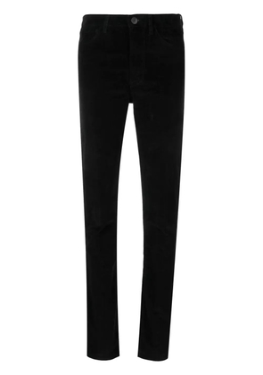 3x1 Kaya Split washed slim-fit trousers - Black