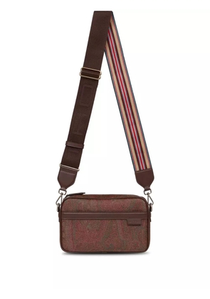 ETRO mini paisley-print camera bag - Brown