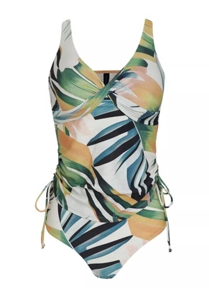 Lygia & Nanny graphic-print tankini - White