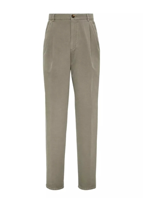 Brunello Cucinelli straight-leg trousers - Green