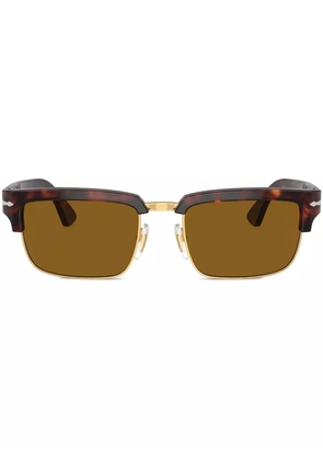 Persol rectangle-frame sunglasses - Brown