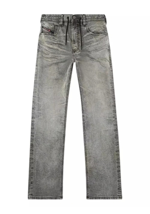 Diesel faded straight-leg jeans - Grey