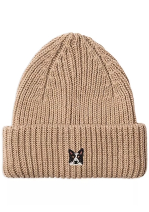PELO FOUNDATION Border Collie beanie hat - Neutrals