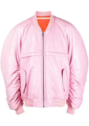 Walter Van Beirendonck Cercle bomber jacket - Pink
