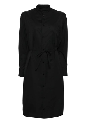 LEMAIRE drawstring shirt dress - Black