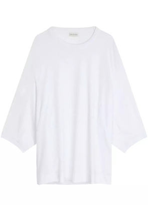 DRIES VAN NOTEN balloon-sleeve T-shirt - White