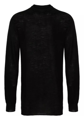 Rick Owens Oversized vigin-wool jumper - Black