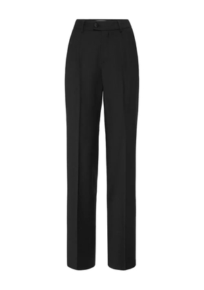 Philipp Plein pleat-detailing trousers - Black