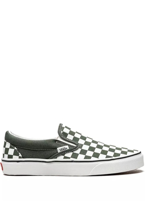 Vans Classic slip-on Checkerboard sneakers - Green
