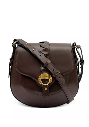ISABEL MARANT small Altay leather saddle bag - Brown