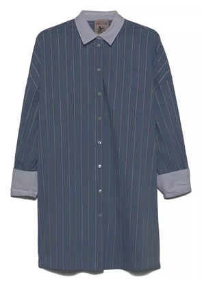 Semicouture striped mini dress - Blue