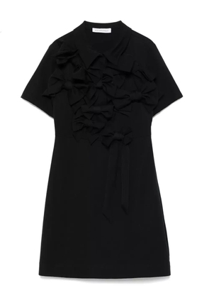 Viktor & Rolf bow bouquet mini dress - Black