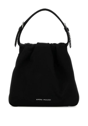 Amina Muaddi Vittoria tote bag - Black