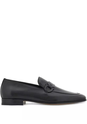 Ferragamo Gancini loafers - Black