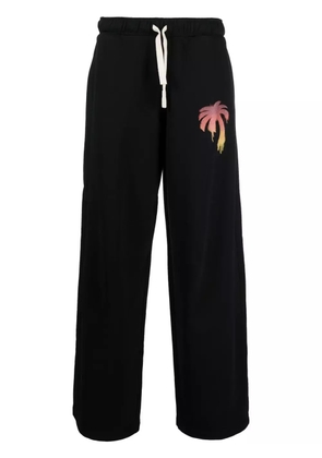 Palm Angels I Love PA wide-leg track pants - Black