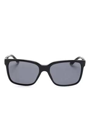 Versace Eyewear Medusa-plaque square-frame sunglasses - Black