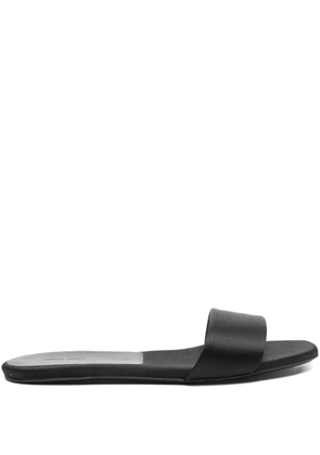 Loulou Stella satin-band slides - Black