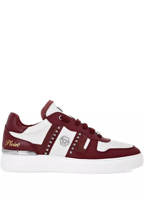 Philipp Plein stud-embellished low-top sneakers - Red