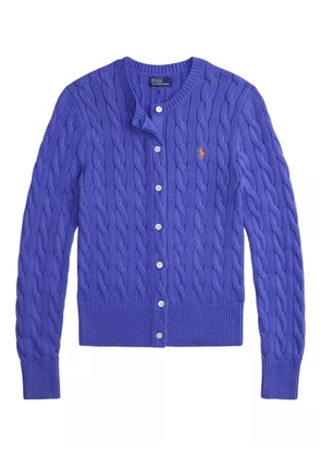 Polo Ralph Lauren cable-knit button-up cardigan - Blue