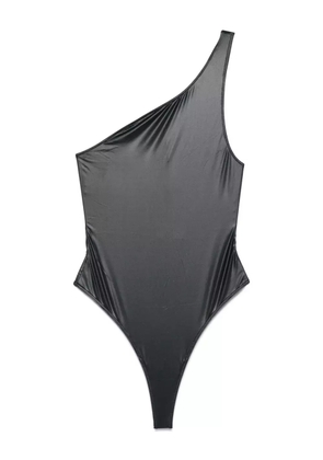 Maison Close Splash asymmetric swimsuit - Grey