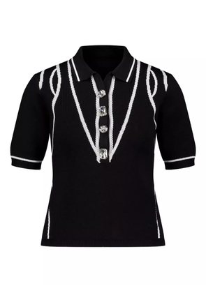 VAILLANT STUDIO short-sleeve top - Black
