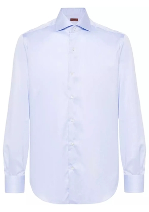 Barba cotton shirt - Blue