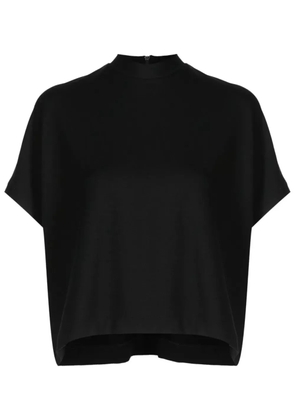 Lenny Niemeyer mock-neck cropped T-shirt - Black
