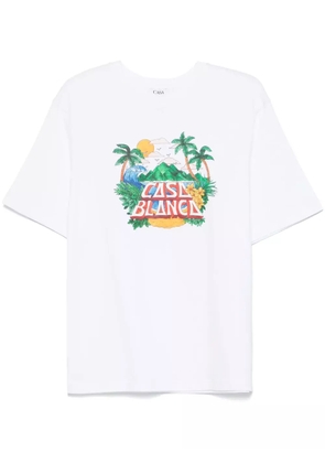 Casablanca Casa Beach Wave T-shirt - White