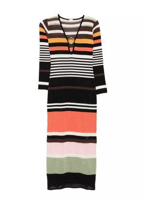 Cala de la Cruz Magna midi dress - Brown