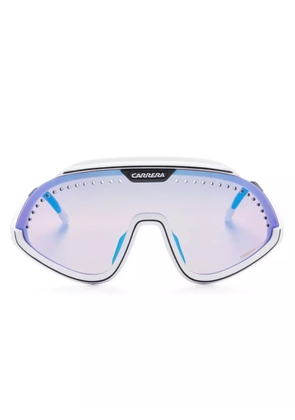 Carrera logo-print sunglasses - White