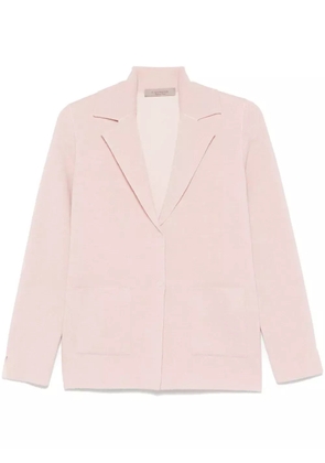D.Exterior knitted blazer - Pink