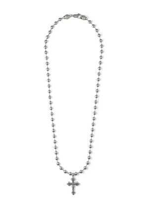 Emanuele Bicocchi cross pendant necklace - Silver