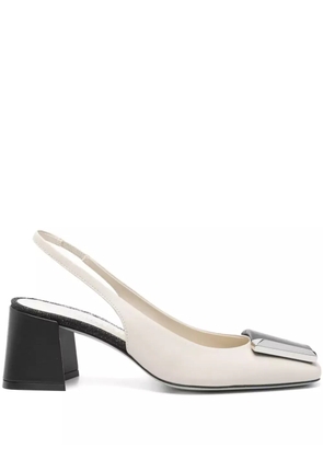 Roberto Festa 65mm Juin pumps - White